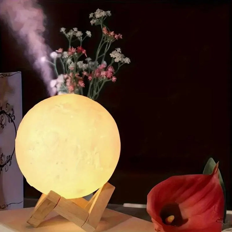8 cm DIY planet lamp with moon and galaxy design for painting