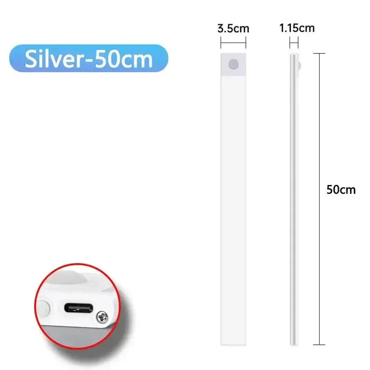 Wireless LED night light for kitchen, bedroom, and wardrobe with motion detection