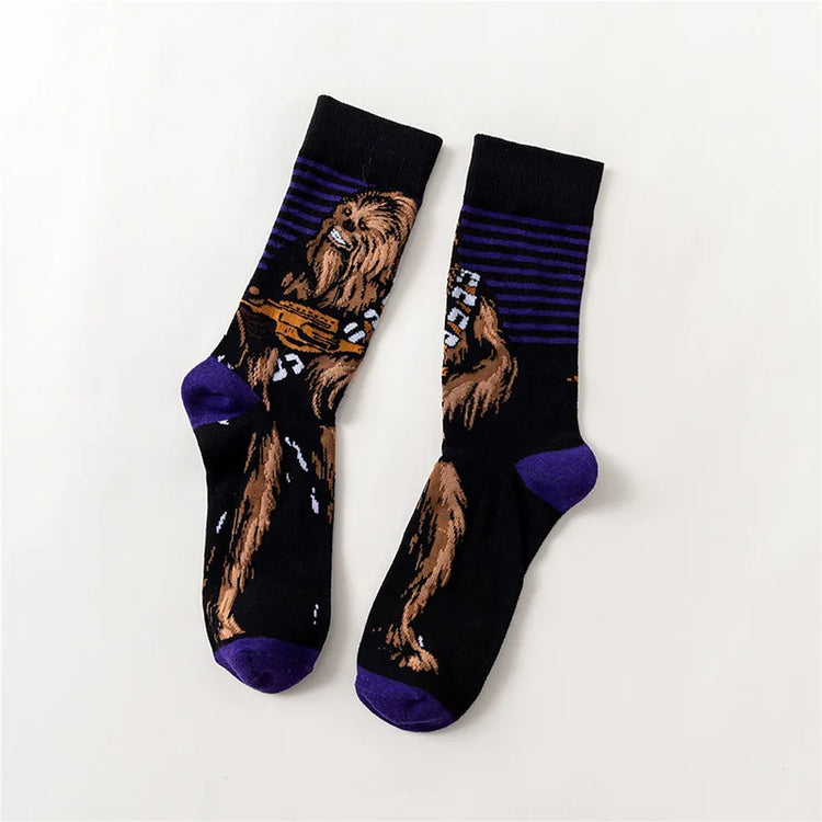 Fun and funky anime socks for casual outfits
