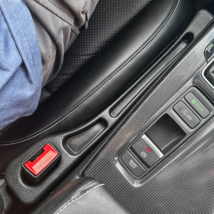 Car seat gap organizer for interior decoration and storage