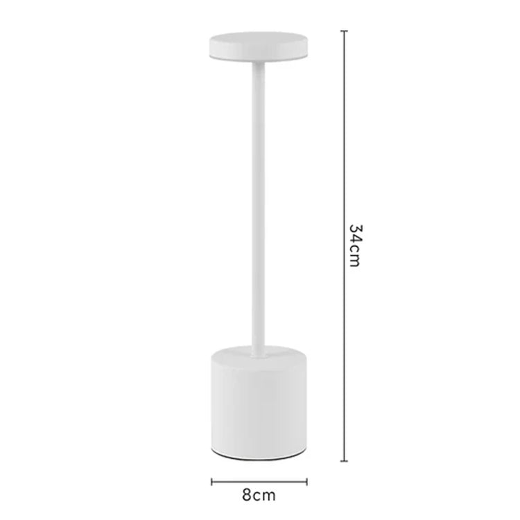 Modern LED table lamp for home, bar, and hospitality lighting