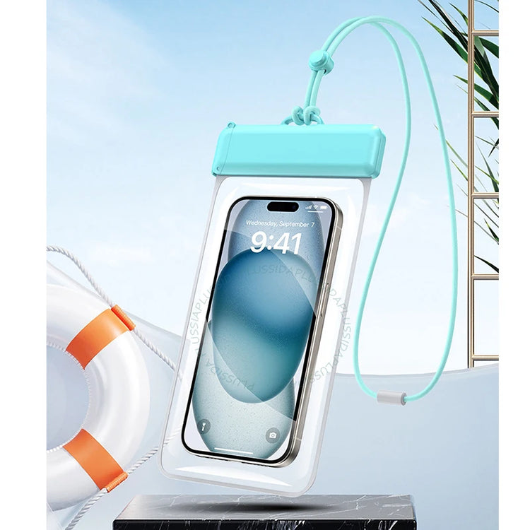 Azragon 7-inch Waterproof Phone Pouch for iPhone 16/15/14/13/12 Pro Max Plus, Samsung Galaxy S24/S23 Ultra, Pixel