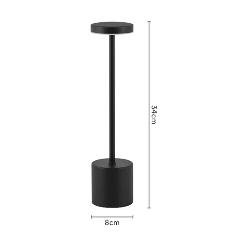 Modern LED table lamp for home, bar, and hospitality lighting