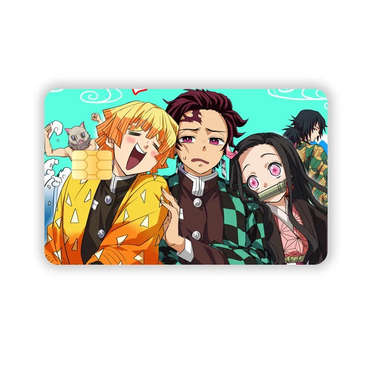 Decorative skin for bank card personalization