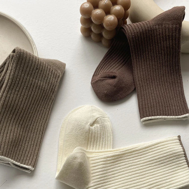Comfortable cotton socks set for women