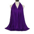 Long Muslim shawl made of modal cotton jersey fabric, wrapped elegantly around the head and ne