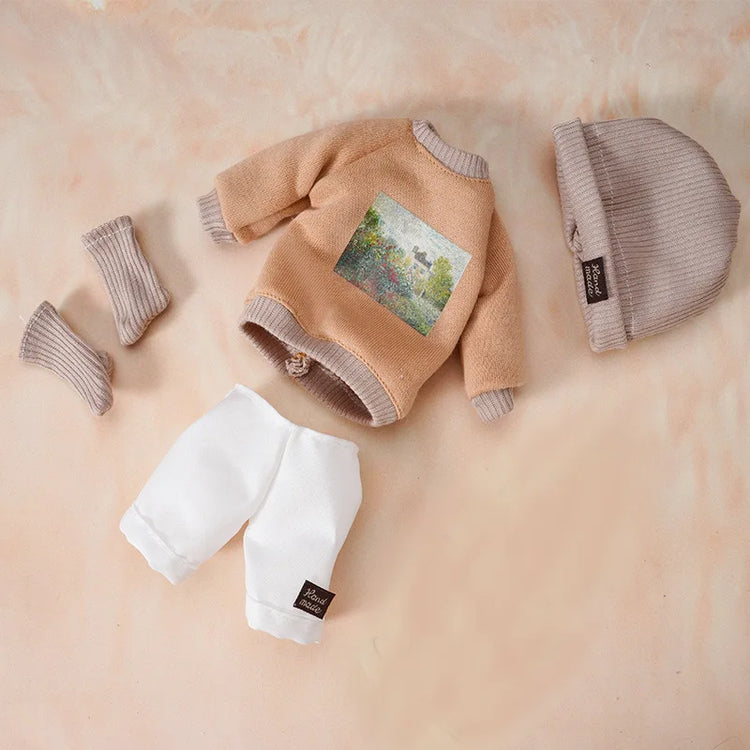 Replacement clothes for 1/6 BJD dolls, casual fashion suit and skirt