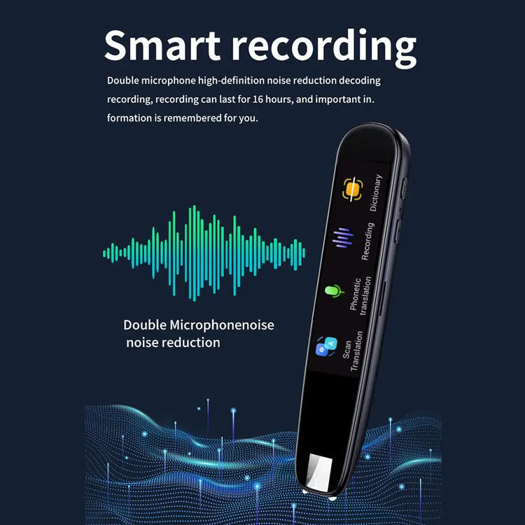 Smart Translation Pen with 123 Languages for Classroom and Study Use