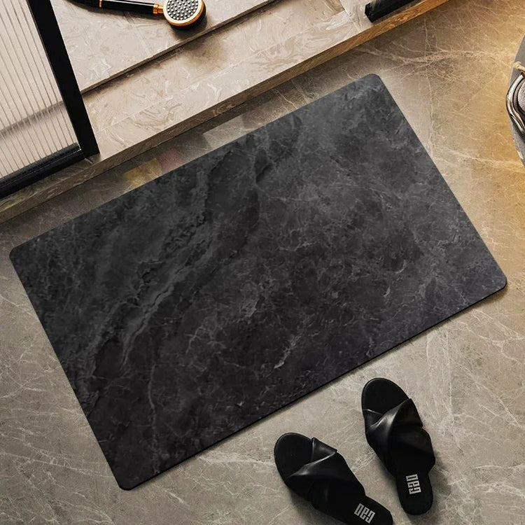 Toilet and bathtub side carpet with strong absorption