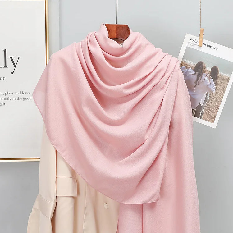 Elegant striped shawl wrap with tassel ends, suitable for casual and formal wear