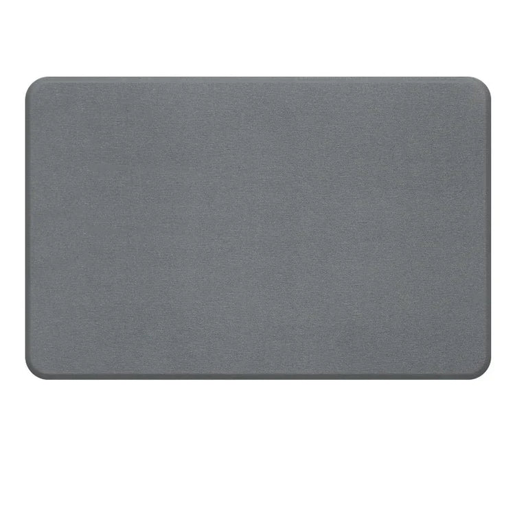 Absorbent bathroom mat for dormitories and home use