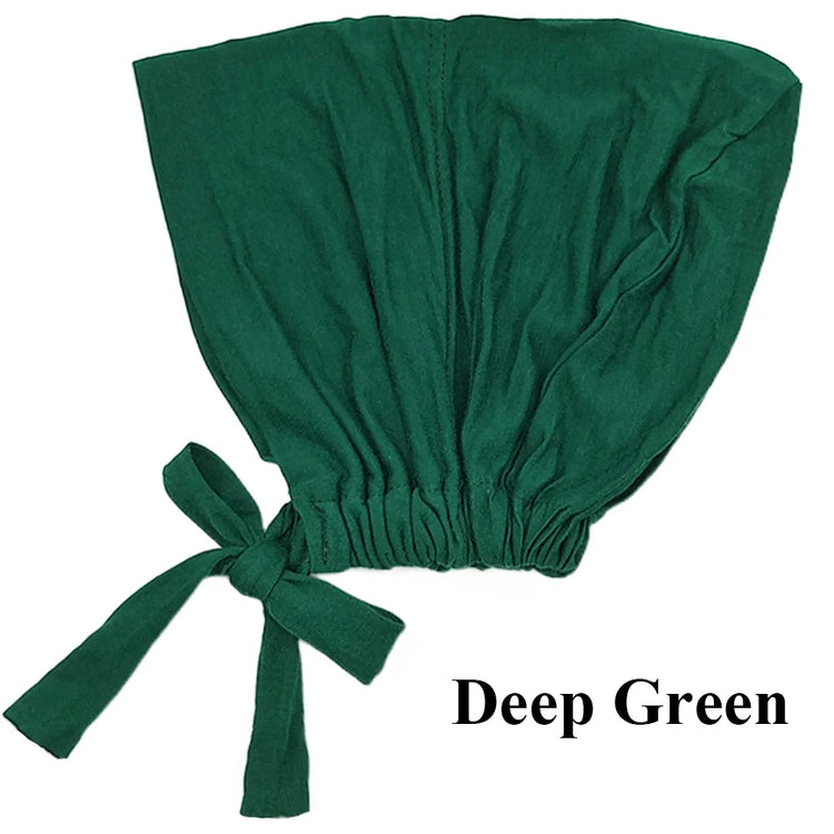Soft modal Muslim turban hat for women, used as inner hijab cap or underscarf bonnet