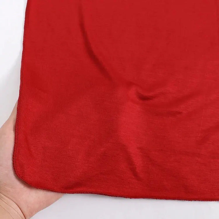 Soft plain cotton headscarf for women, used as a hijab or stylish headband wrap