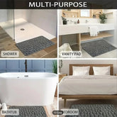Durable bathroom carpet for wet floors