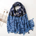 High quality lightweight pashmina stole, styled as a Muslim hijab or fashion wrap