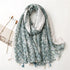 High quality lightweight pashmina stole, styled as a Muslim hijab or fashion wrap