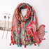 High quality lightweight pashmina stole, styled as a Muslim hijab or fashion wrap
