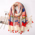 High quality lightweight pashmina stole, styled as a Muslim hijab or fashion wrap