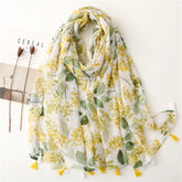 High quality lightweight pashmina stole, styled as a Muslim hijab or fashion wrap
