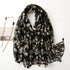 High quality lightweight pashmina stole, styled as a Muslim hijab or fashion wrap