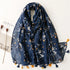 High quality lightweight pashmina stole, styled as a Muslim hijab or fashion wrap