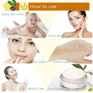 100g Dimollaure Natural Organic Unrefined Shea Butter Oil Raw Nourishing Skin Care Body Moisturizing Cosmetics Base Oil