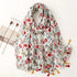 High quality lightweight pashmina stole, styled as a Muslim hijab or fashion wrap