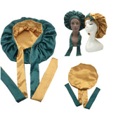 Reversible Satin Hair Bonnet