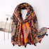 High quality lightweight pashmina stole, styled as a Muslim hijab or fashion wrap