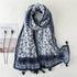 High quality lightweight pashmina stole, styled as a Muslim hijab or fashion wrap