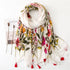 High quality lightweight pashmina stole, styled as a Muslim hijab or fashion wrap
