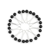 Elegant faux pearl brooch clips for women&