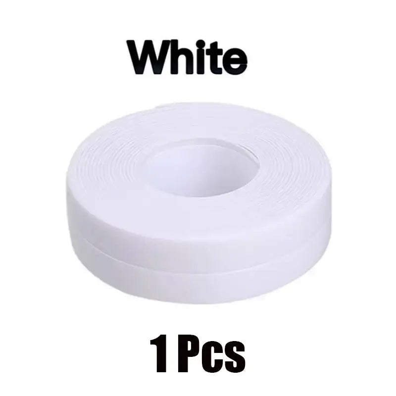 3.2M self-adhesive PVC caulk tape for waterproof sealing in kitchens and bathrooms