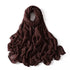 Elegant large hijab scarf in plain design, ideal for prayer, casual wear, or layering
