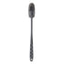 Flexible silicone cup brush with extended handle for deep cleaning glassware