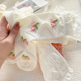Soft and fashionable Lolita-style girl socks