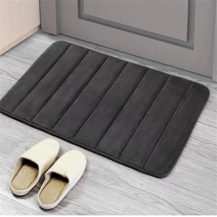 Soft bathroom carpet rug for toilet and shower