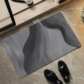 Toilet and bathtub side carpet with strong absorption