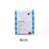 100-piece disposable trash bags in 5 rolls for kitchen and household use