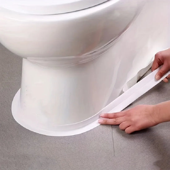 3.2M self-adhesive PVC caulk tape for waterproof sealing in kitchens and bathrooms
