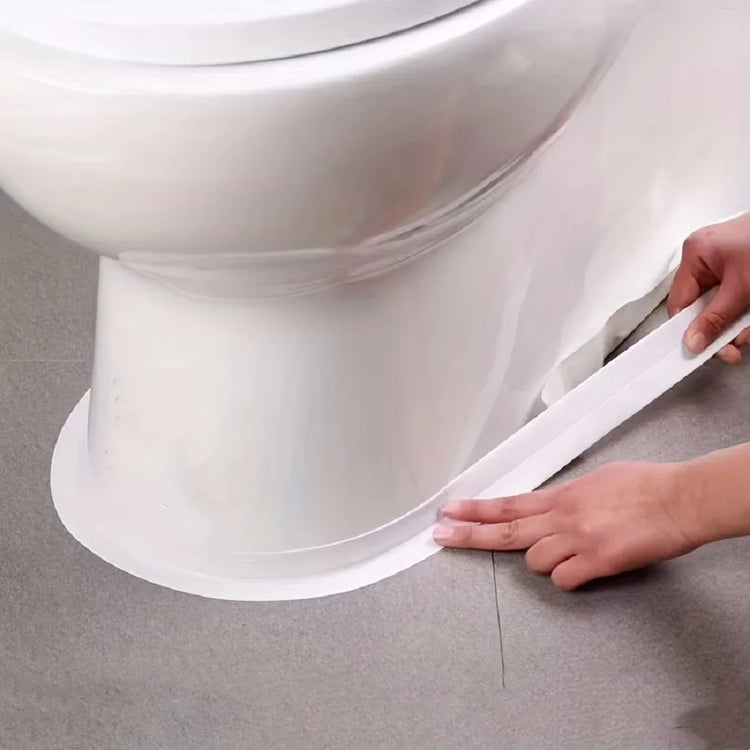 3.2M self-adhesive PVC caulk tape for waterproof sealing in kitchens and bathrooms