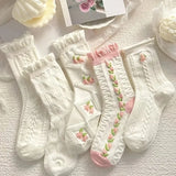 Soft and fashionable Lolita-style girl socks