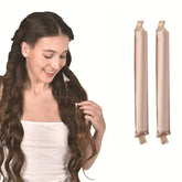 Heatless Hair Curler Satin Curling Rod Headband | No Heat Soft Hair Rollers
