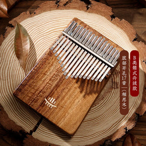 Hluru 17 21 Key Kalimba Thumb Piano Music Instrument High Quality Wood Kalimba 21 Key Finger Piano Beginners Portable Instrument