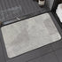 Absorbent diatomite bath mat for kitchen and bathroom