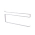 Compact kitchen rack for organizing paper towels, plastic wrap, and rags