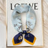 Polka dot silk bandana for women, worn as a ribbon, shawl, or stylish hijab