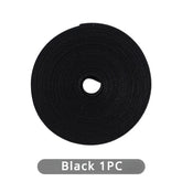 Removable cable tie for cords and data cables