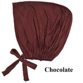 Soft modal Muslim turban hat for women, used as inner hijab cap or underscarf bonnet