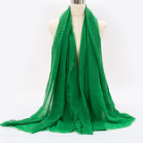 Breathable cotton shawl for Muslim women, ideal for prayer, daily wear, or layering
